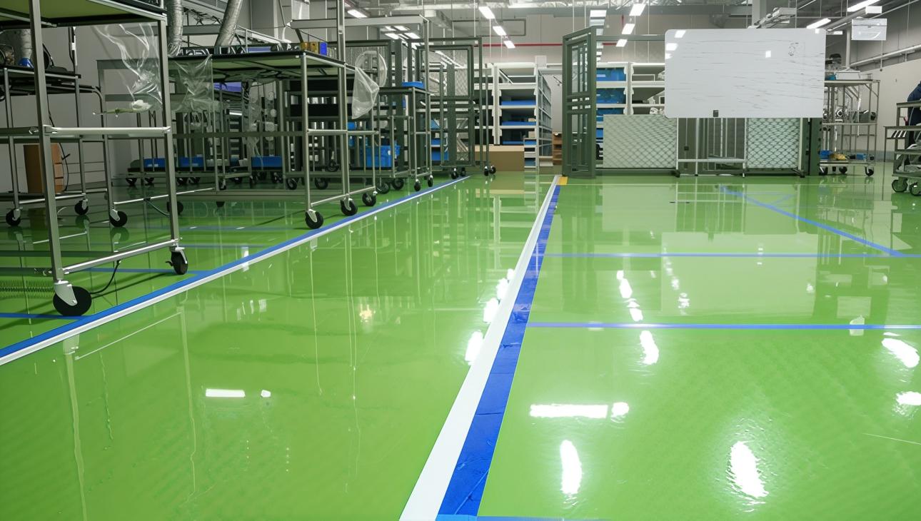 Self Leveling Epoxy Flooring in Bangladesh